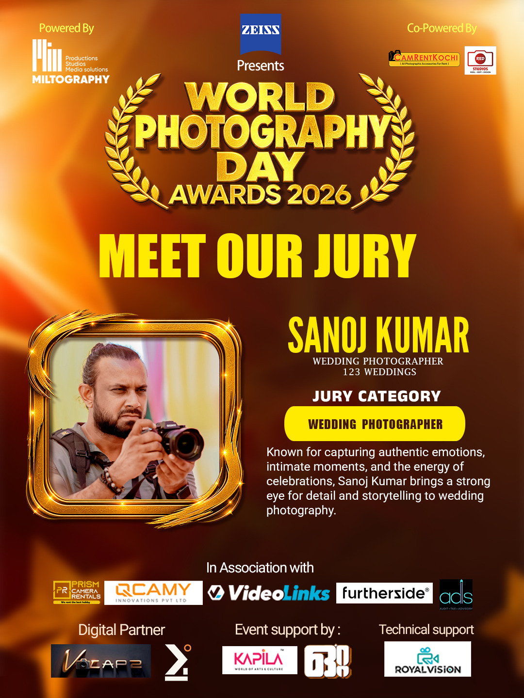 Sanoj Kumar — Jury